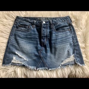 American Eagle Denim Skirt size 10